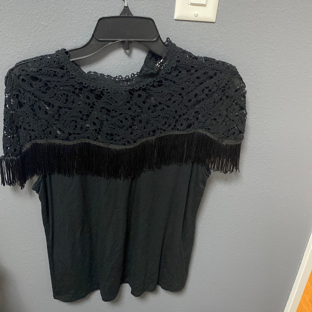 Black Formal Blouse